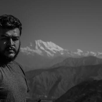 Kathmandu based Headshot photographer Nishaj Kunwar